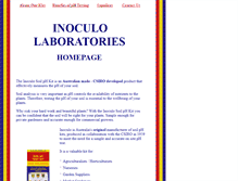 Tablet Screenshot of inoculo.com.au